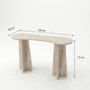 Hanah Home Cómoda Zen Travertino